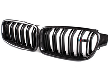 Load image into Gallery viewer, BMW 3 Series (F30) M Performance Dual Slat Front Bumper Grille - Carbon
