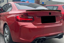 Load image into Gallery viewer, BMW 2 Series (F22) V Style Rear Boot Spoiler - Gloss Black