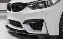 Load image into Gallery viewer, BMW M3/M4 (F8X) Front Bumper Upper Splitter Set - Carbon