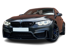 Load image into Gallery viewer, BMW M3/M4 (F8X) MP Style Front Spoiler Lip &amp; Splitter Set (3pcs) - Gloss Black