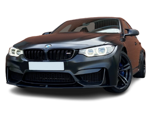 BMW M3/M4 (F8X) MP Style Front Spoiler Lip & Splitter Set (3pcs) - Gloss Black