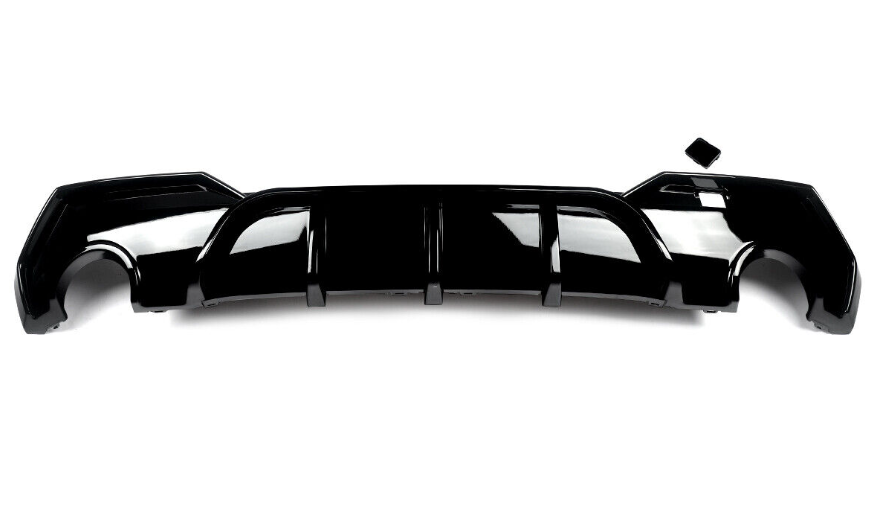 BMW 4 Series (G22) M Performance Rear Bumper Diffuser - Gloss Black