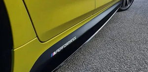 BMW M3 (F80) M Performance Side Skirt Extension Set - Gloss Black