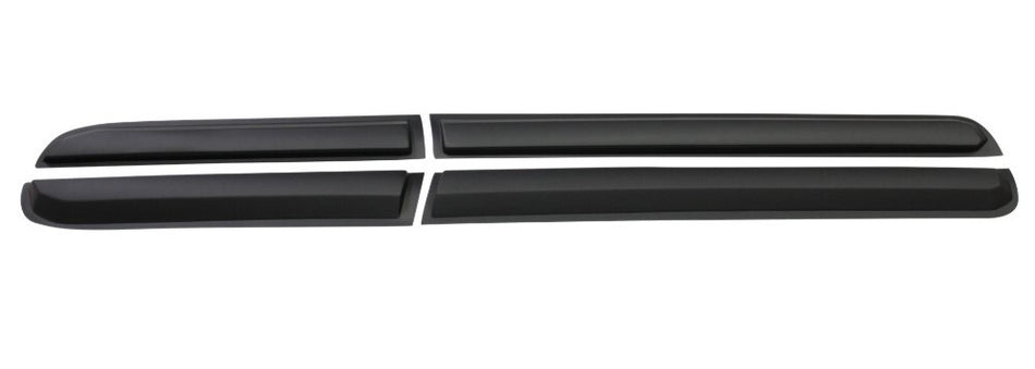 Nissan Navara Pickup (NP300) Slim Body Door Cladding Molding Set - Matt Black