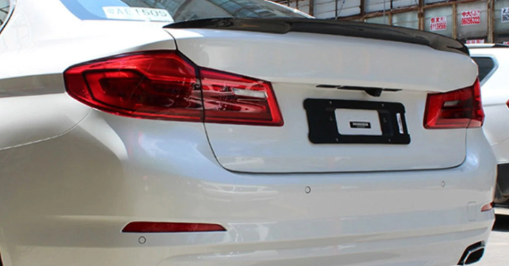 BMW 5 Series (G30) P Style Rear Boot Spoiler - Gloss Black