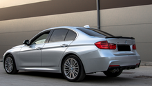 Load image into Gallery viewer, BMW 3 Series (F30) M Performance Rear Bumper Diffuser - Gloss Black