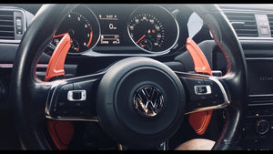 VW Golf Aluminium Style Paddle Shift Extensions