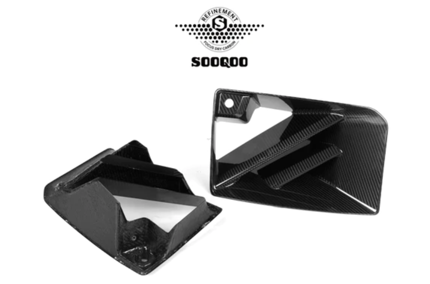 BMW M2 (G87) Sooqoo Front Bumper Air Intake Ducts - Carbon