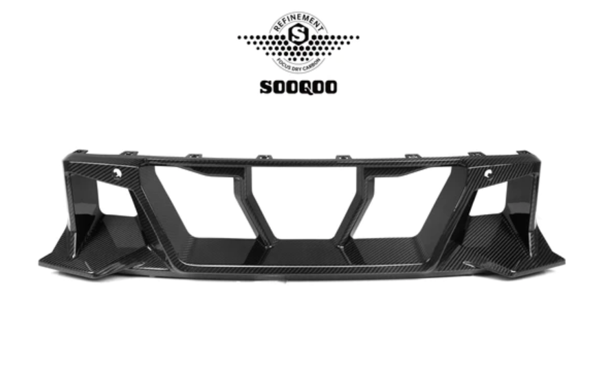 BMW M2 (G87) Sooqoo Front Center Bumper Trim - Carbon