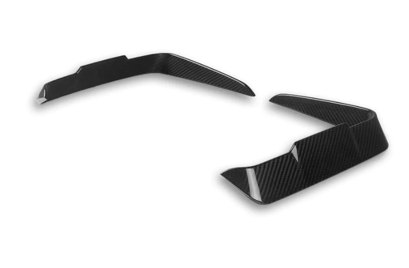 BMW 4 Series (G22) Sooqoo Style Front Bumper Canards Set - Carbon