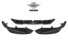 Load image into Gallery viewer, BMW M2 (G87) Sooqoo Front Bumper Spoiler Lip - Carbon (3pcs)