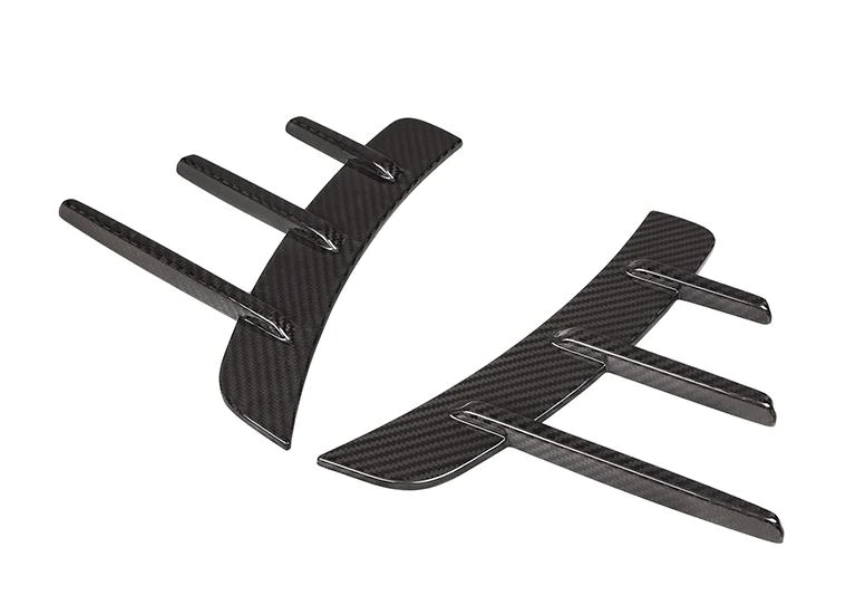 BMW 4 Series (G22) Sooqoo Style Rear Fender Trim Set - Carbon