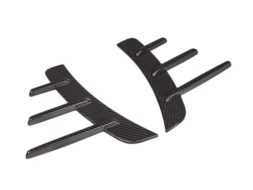 BMW 4 Series (G22) Sooqoo Style Rear Fender Trim Set - Carbon