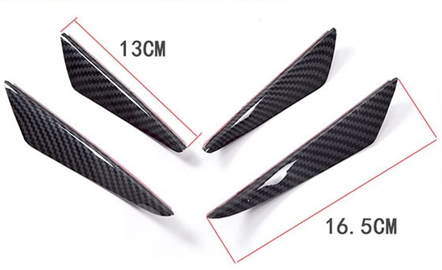 BMW Universal Front Aero Carnard Kit (4pcs) - Carbon