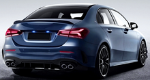 Load image into Gallery viewer, Mercedes A-Class (W177) A45s AMG Style Rear Bumper Diffuser - Gloss Black