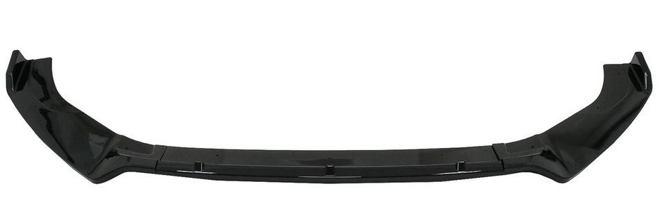 VW Golf 7/7.5 (MK VII) Maxton Style Front Spoiler Lip (3pcs) - Gloss Black