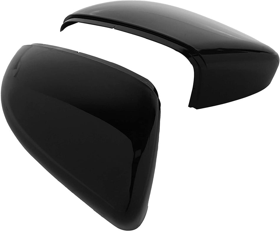 VW Golf (MK VII) Replacement Wing Mirror Cover Set - Gloss Black