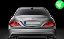 Load image into Gallery viewer, Mercedes CLA-Class (W117) Late AMG Style Rear Bumper Diffuser - Gloss Black