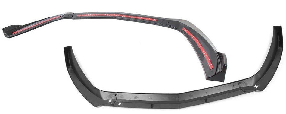 Mercedes CLA-Class (W117) BRABUS Style Front Spoiler Lip (1pc) - Gloss Black