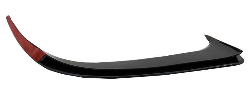 Mercedes CLA (W117) AMG Style Rear Aero Fin Canard Flicks (2pcs) - Gloss Black