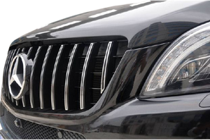 Mercedes GLE-Class SUV (W166) Panamericana GT Style Front Bumper Grille - Chrome