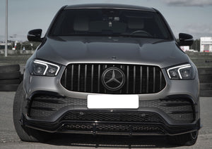Mercedes GLE-Class Coupe (W167) Front Panamericana GT Style Grille - Chrome