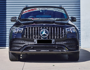 Mercedes GLE-Class SUV (W167) Front Panamericana GT Style Grille - Chrome