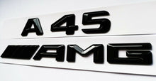 Load image into Gallery viewer, Mercedes A-Class (W176) A45 AMG Replacement Boot Badge Set - Gloss Black