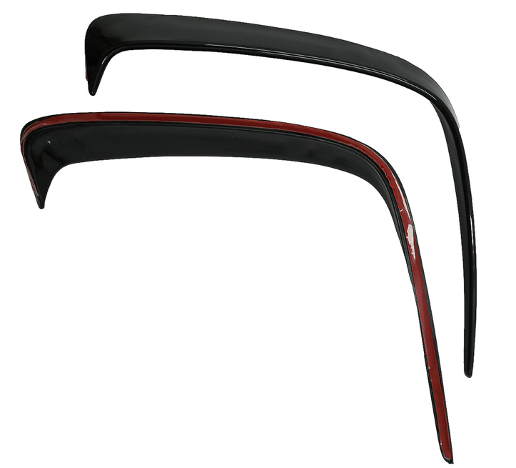 Mercedes A-Class (W176) A45 AMG Style Rear Bumper Aero Canard Flicks (2pcs) - Gloss Black