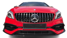 Load image into Gallery viewer, Mercedes A-Class (W176) Panamericana GT Style Front Bumper Grille - Chrome