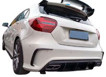 Load image into Gallery viewer, Mercedes A-Class (W176) A45 Edition 1 AMG Style Rear Diffuser - Gloss Black