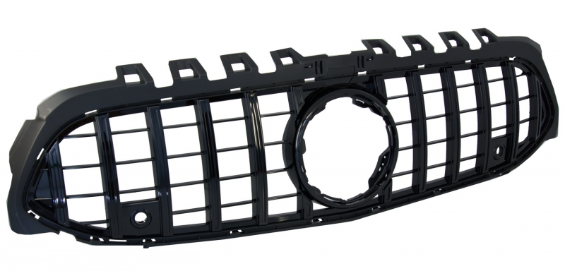 Mercedes A-Class (W177) Panamericana GT Style Front Bumper Grille - Full Black