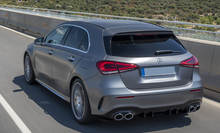 Load image into Gallery viewer, Mercedes A-Class (W177) A45s AMG Style Rear Bumper Diffuser - Gloss Black