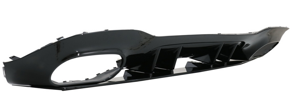 Mercedes A-Class (W177) A45s AMG Style Rear Bumper Diffuser - Gloss Black