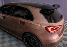 Load image into Gallery viewer, Mercedes A-Class (W177) A45s AMG Style Rear Roof Spoiler - Gloss Black