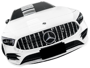 Mercedes A-Class (W177) Panamericana GT Style Front Bumper Grille - Chrome