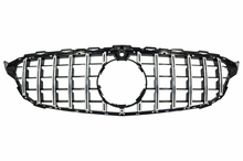 Load image into Gallery viewer, Mercedes C-Class (W205) Panamericana GT Style Front Bumper Grille - Chrome