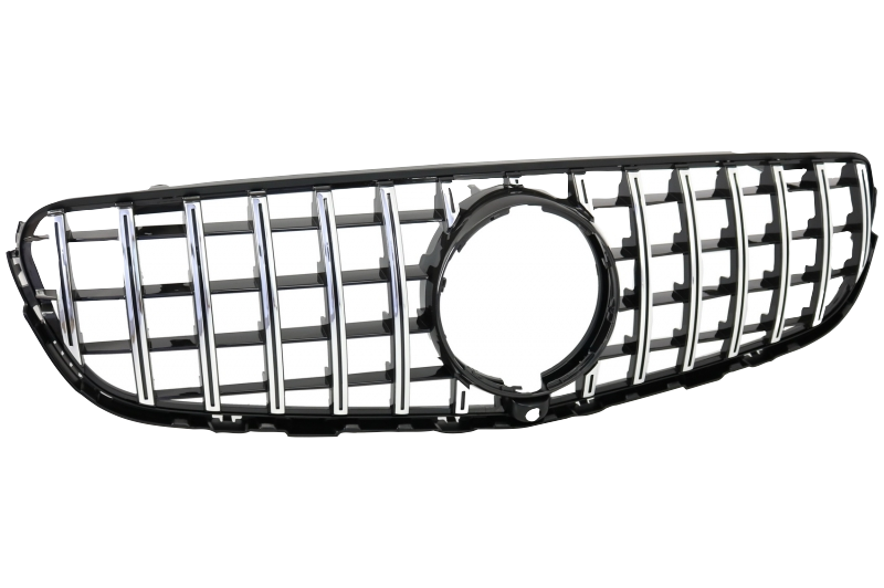 Mercedes GLC-Class (X253) Panamericana GT Style Front Grille - Chrome