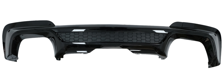 BMW X3 (G01) CS Style Rear Bumper Diffuser - Gloss Black