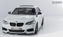 Load image into Gallery viewer, BMW 2 Series (F22) Zaero Design EVO-1 Side Skirt Extension Set - Gloss Black