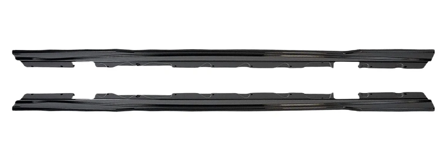 BMW 2 Series (F22) ZAERO Design EVO-1 Side Skirt Extension Set - Gloss Black