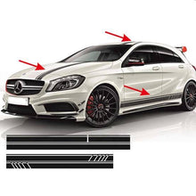 Load image into Gallery viewer, Mercedes A-Class (W176) Edition 1 AMG Style Stripe Vinyl Decal Body Sticker Kit